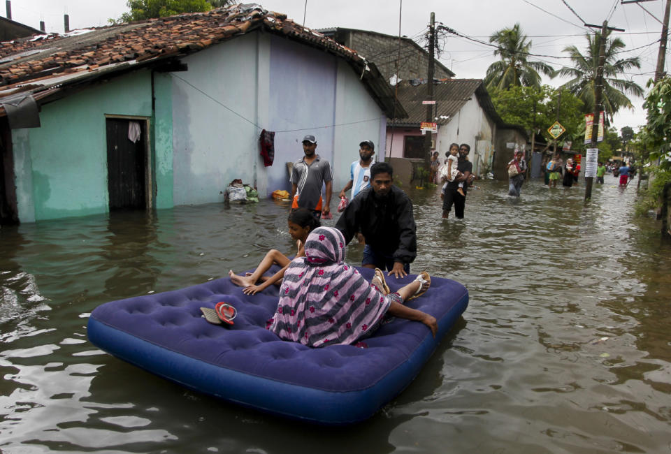 Flooding in Colombo