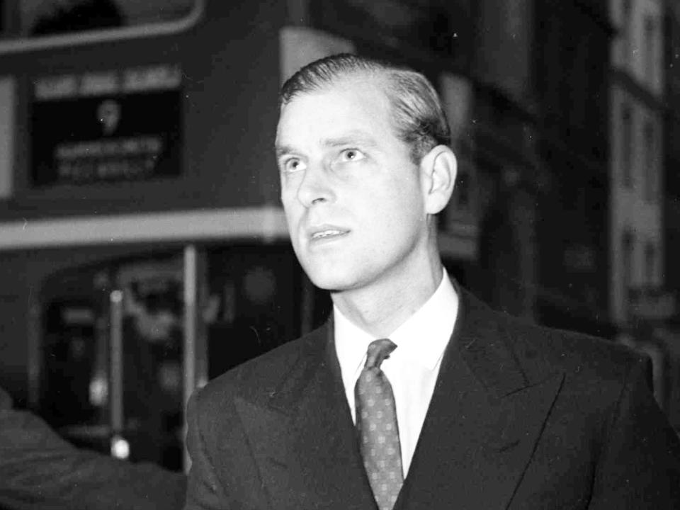 Prince Philip in 1948.