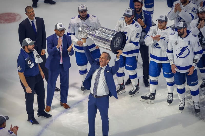 NHL: Stanley Cup Final-Tampa Bay Lightning at Dallas Stars