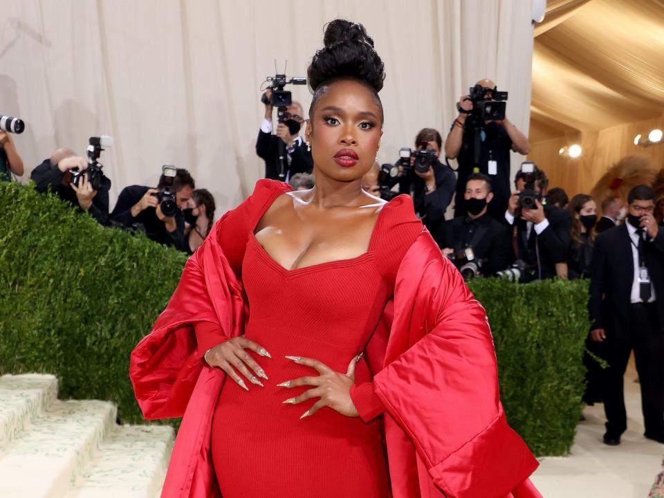 Jennifer Hudson attends the 2021 Met Gala.