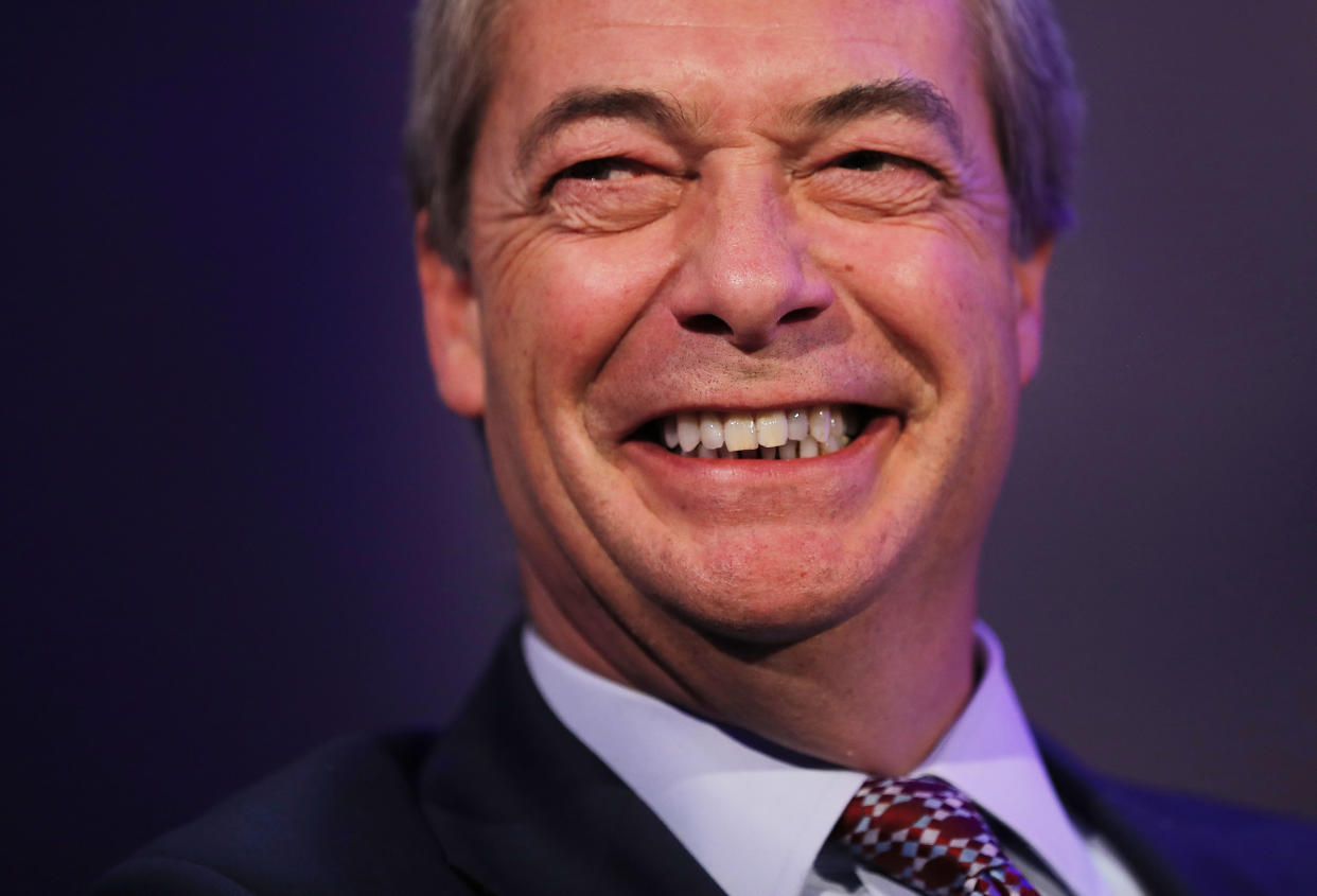 Former UKIP leader Nigel Farage. (Dan Kitwood/Getty Images)