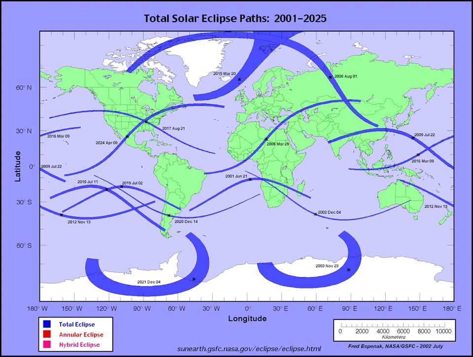 A world map with countries in green being crisscrossed by blue lines.