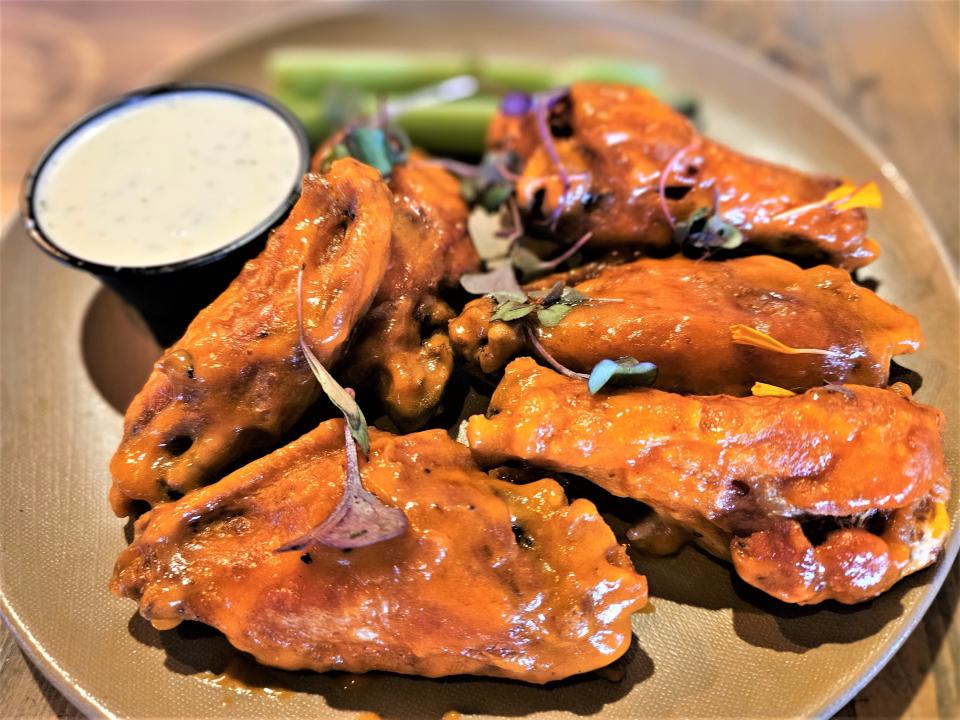 The truffle Buffalo "truffalo" wings at Brewster's Tavern in Sarasota photographed July 20, 2023.
