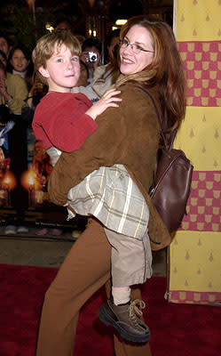 Melissa Gilbert and son at the Westwood premiere of Warner Brothers' Harry Potter and The Sorcerer's Stone