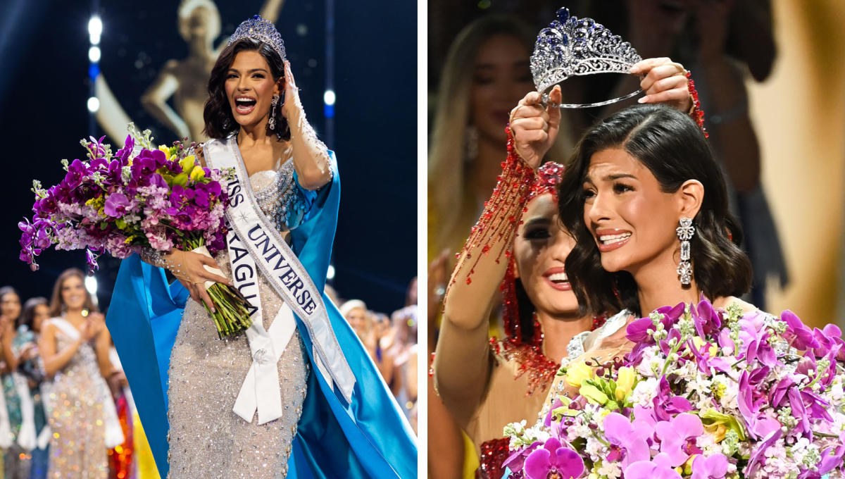 Miss Universe 2023 Winner Sheynnis Palacios Secures Crown In Nicaraguan Flag Inspired Gown 