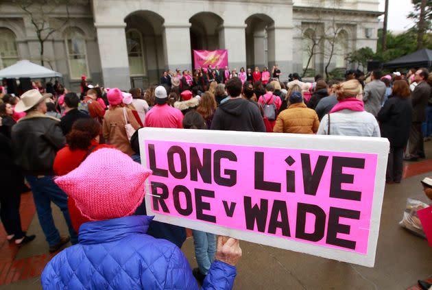 The new poll showed that 64% of those surveyed wanted to keep Roe v. Wade intact while 36% wanted to overturn it.  (Photo: Rich Pedroncelli via Associated Press)