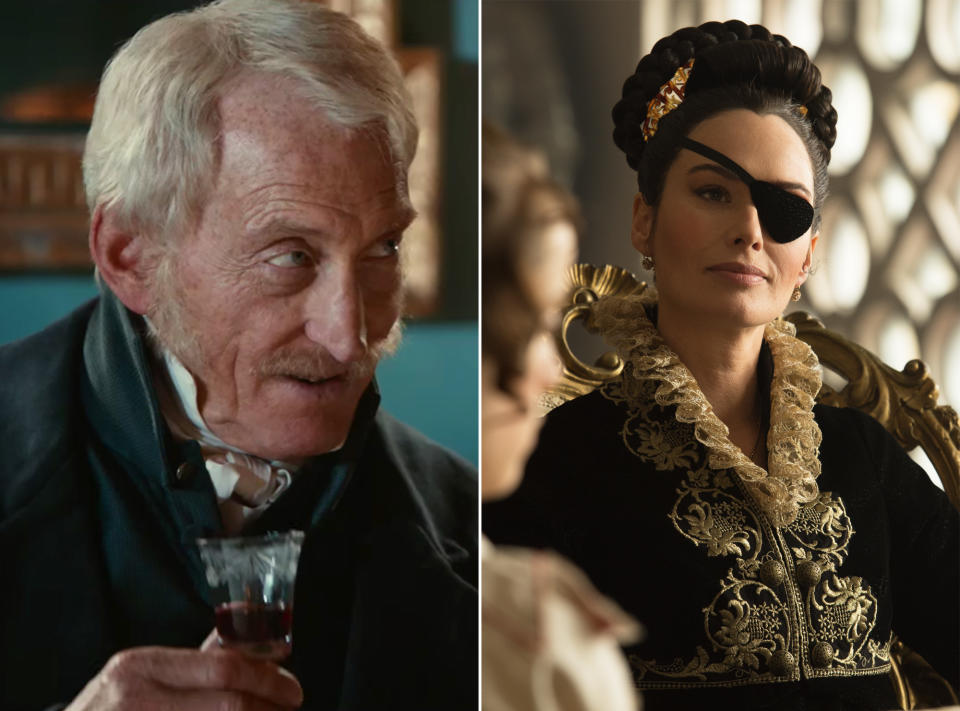 Lena Headey and Charles Dance in Pride and Prejudice and Zombies