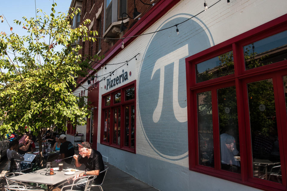 Pi Pizzeria's location in the Central West End of St. Louis. (Photo: Joseph Rushmore for HuffPost)