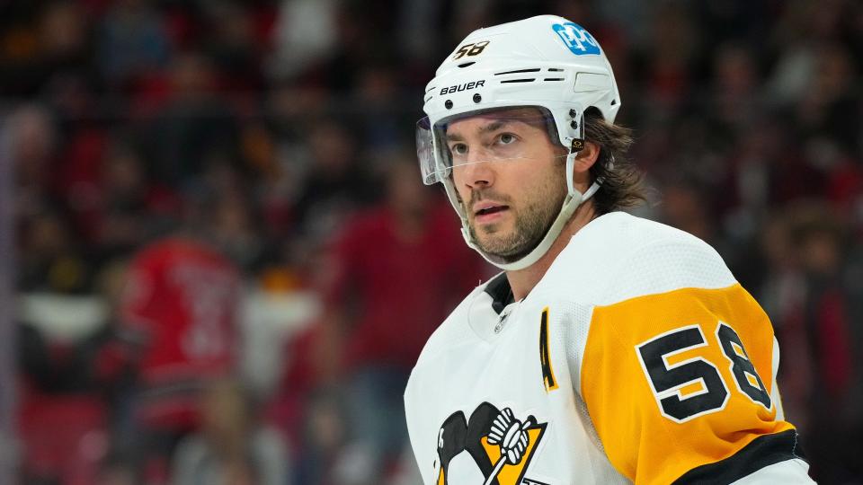 Pittsburgh Penguins defenseman Kris Letang left Boston ahead of the Winter Classic to return to Montreal after his father passed away on Monday morning. (Reuters)