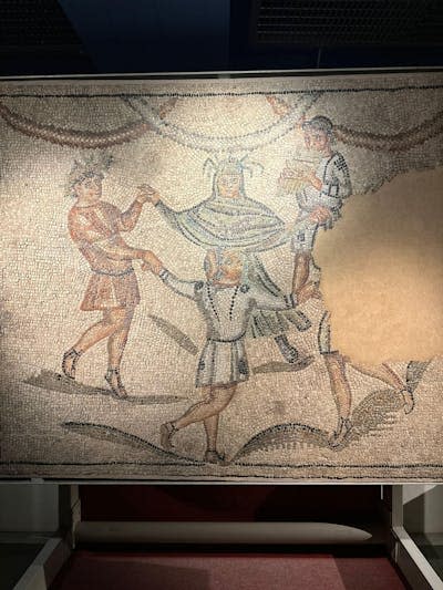 Mosaico de la danza de las Estaciones en una domus de Ravenna. Luz Neira