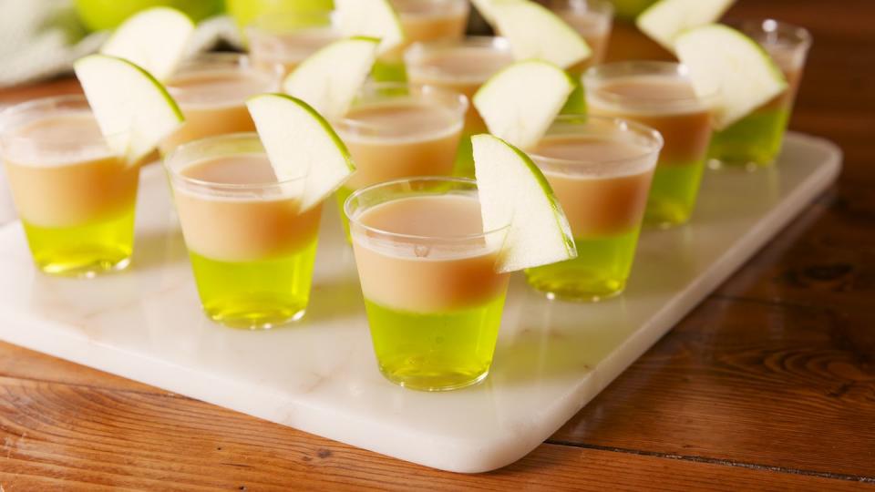 caramel apple jell o shots