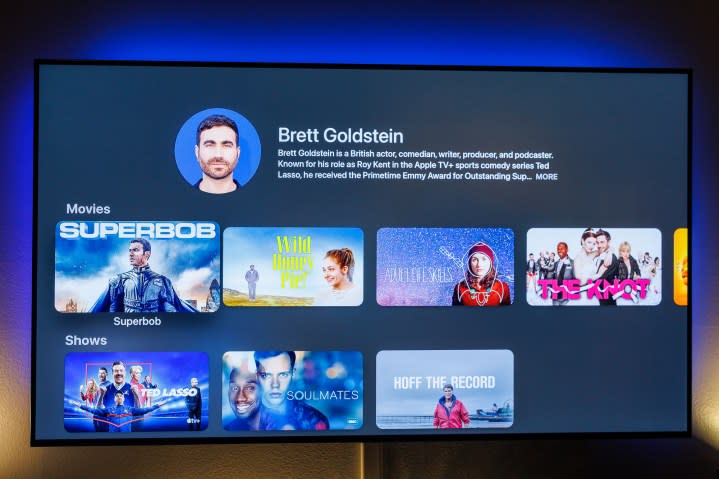 Related movies and shows for Ted Lasso actor Brett Goldstein.
