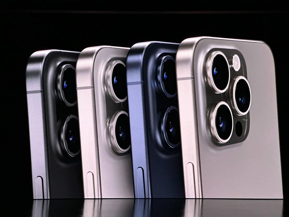 iPhone 15 pro models