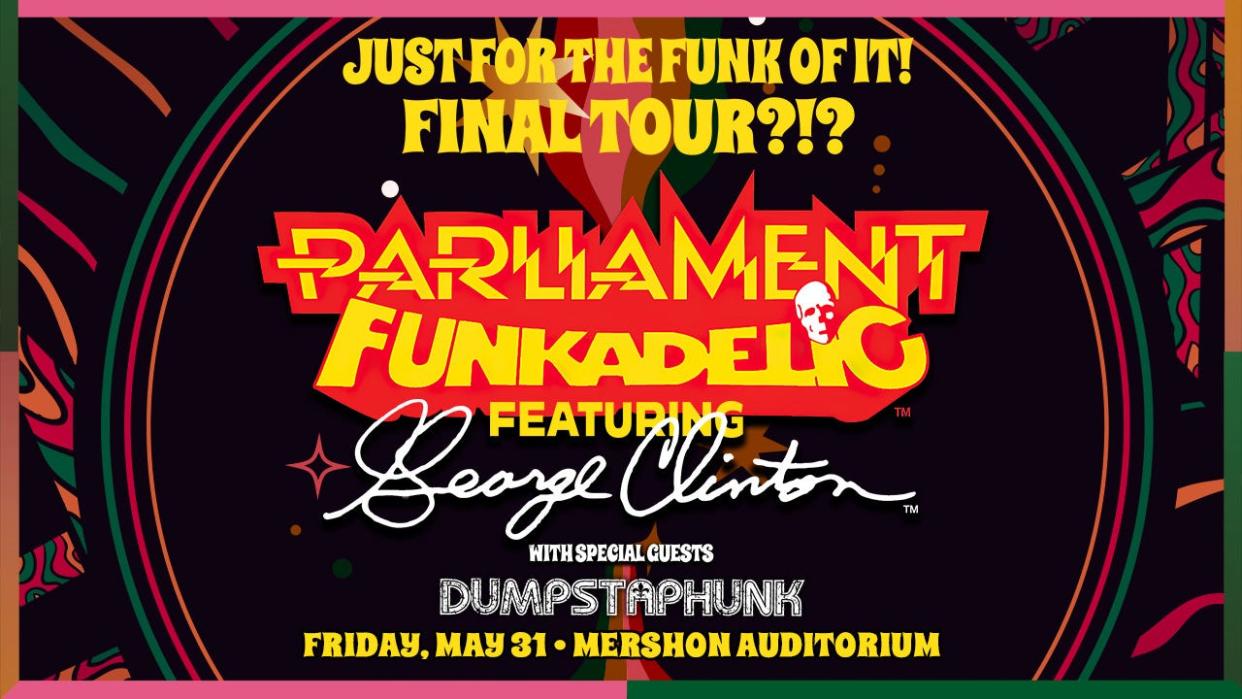 Parliament Funkadelic featuring George Clinton will play Mershon Auditorium in late May.