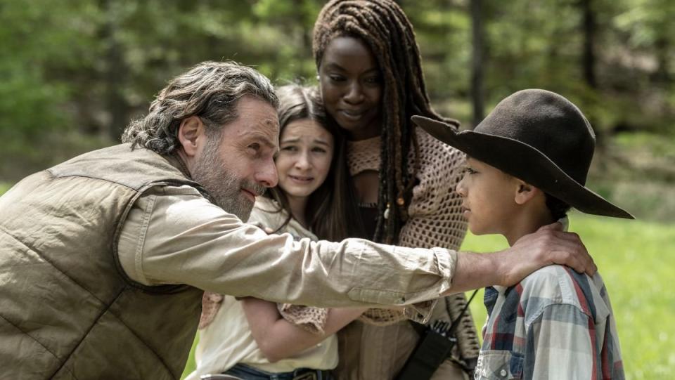 Rick and Michonne reunite with their kids in Virginia in the walking dead the ones who live