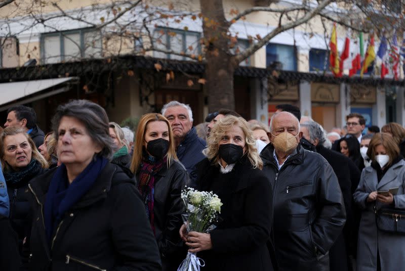 Funeral of former King of Greece Constantine II, in Athens