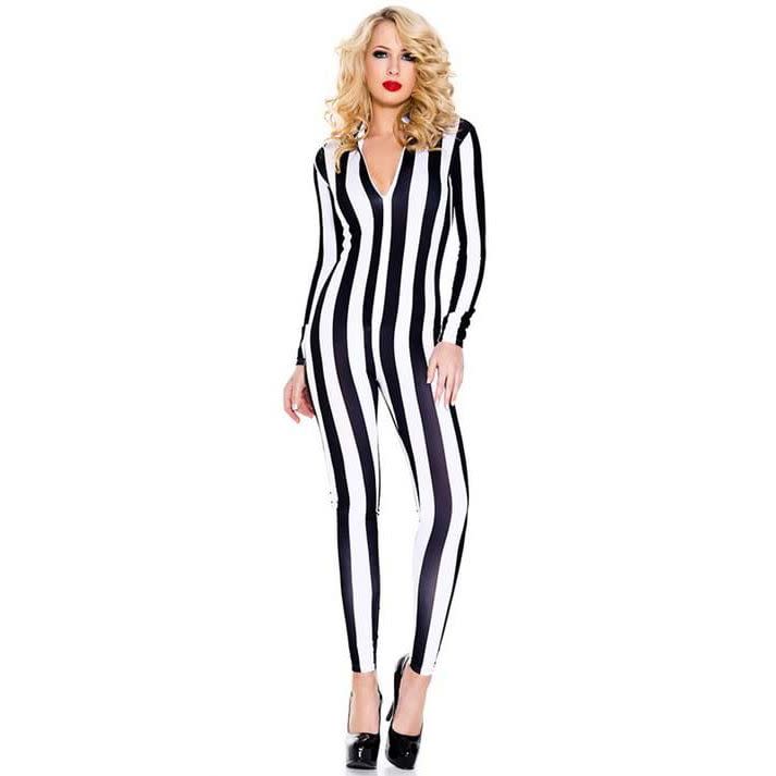 <p><a href="https://go.redirectingat.com?id=74968X1596630&url=https%3A%2F%2Fwww.halloweencostumes.com%2Fwomens-black-and-white-stripe-jumpsuit.html&sref=https%3A%2F%2Fwww.townandcountrymag.com%2Fstyle%2Ffashion-trends%2Fg61936674%2Femily-in-paris-season-4-outfits%2F" data-i13n="elm:affiliate_link;elmt:premonetized" rel="sponsored" target="_blank" data-ylk="slk:Shop Now;elm:affiliate_link;elmt:premonetized;itc:0;sec:content-canvas" class="link rapid-noclick-resp rapid-with-clickid etailiffa-link">Shop Now</a></p> <p>Black and White Stripe Jumpsuit Costume</p> <p>halloweencostumes.com</p> <p>$4.50</p>