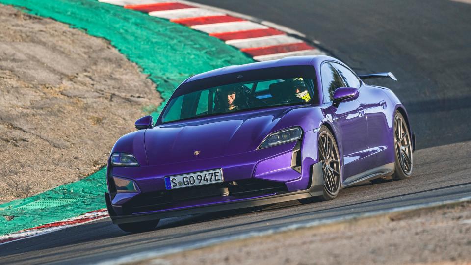 2025 Porsche Taycan Turbo GT Revealed With 1,092 HP, 7:07.55 'Ring Lap Time photo