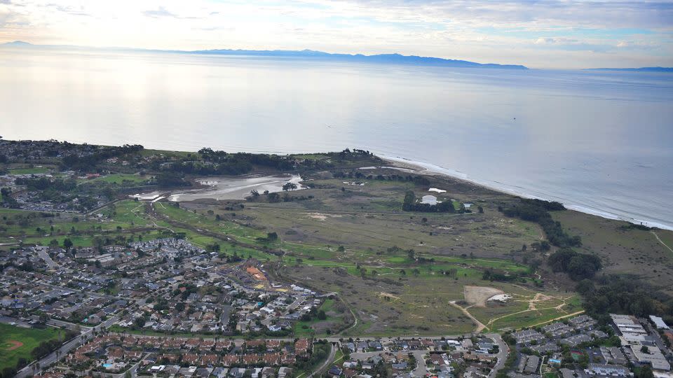 Santa Barbara's Ocean Meadows golf course has been returned to its wetland state, which doubles as a flood defense for the city. - Trust for Public Land