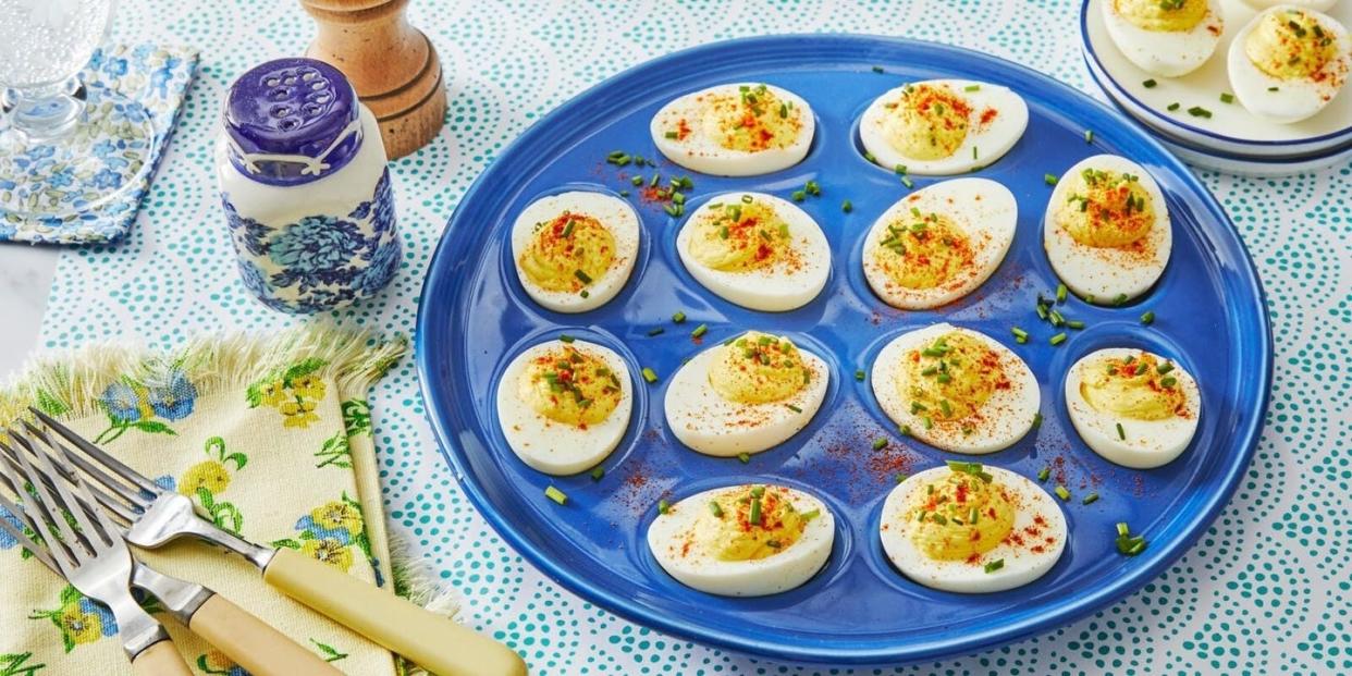 church potluck deviled eggs