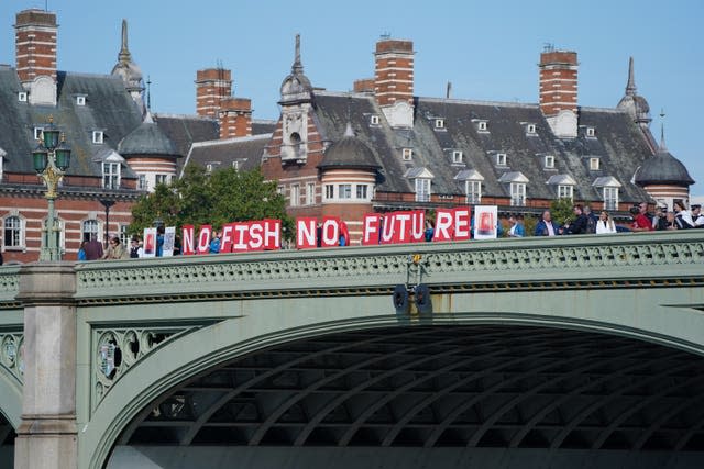 Greenpeace fishing boat flotilla