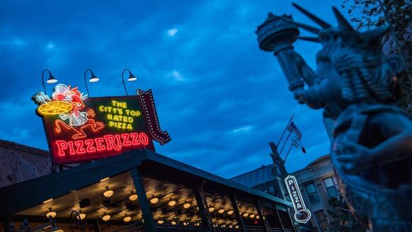 PizzeRizzo Restaurant At Disney's Hollywood Studios.