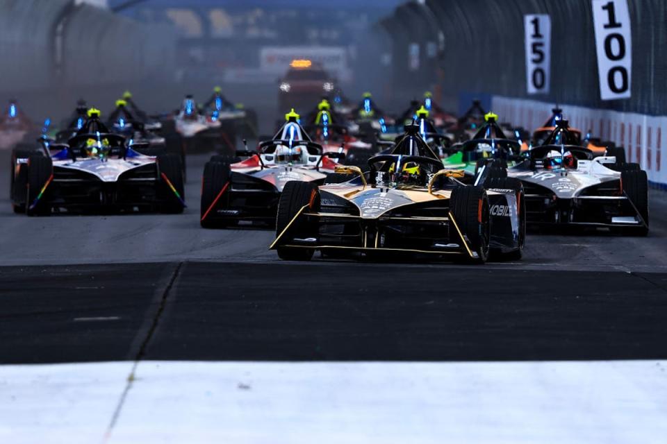 Formula E in Sao Paulo, 2023 - no emissions from the cars but critics question the overall transport cost (Getty Images)