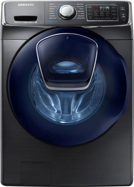 Samsung 4.5 Cu. Ft. 14-Cycle Addwash High Efficiency Front-Loading Washer (Photo: Best Buy)