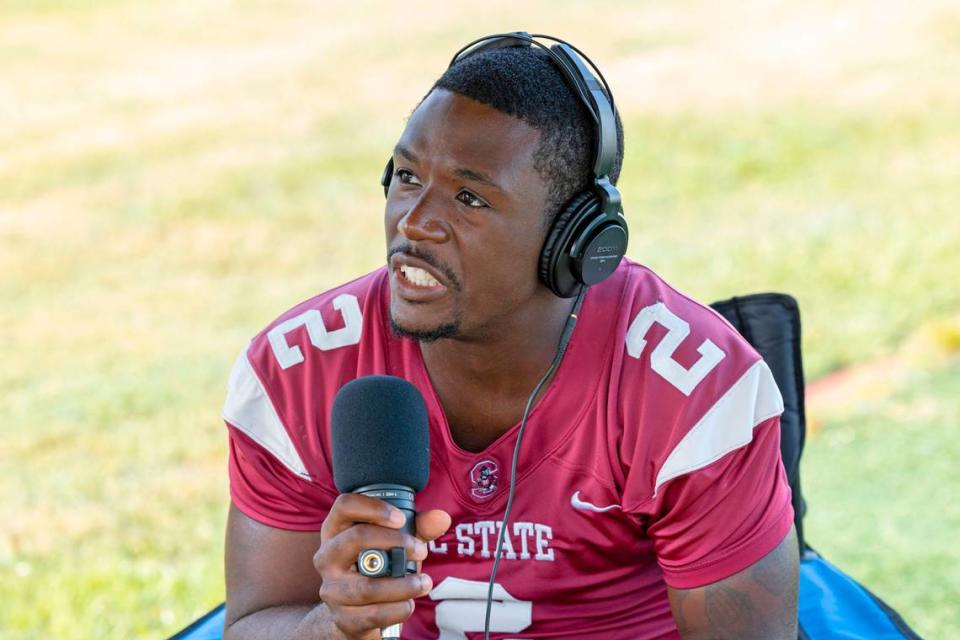 South Carolina State quarterback Corey Fields passed for 2,310 yards and 18 touchdowns in the 2021 season.