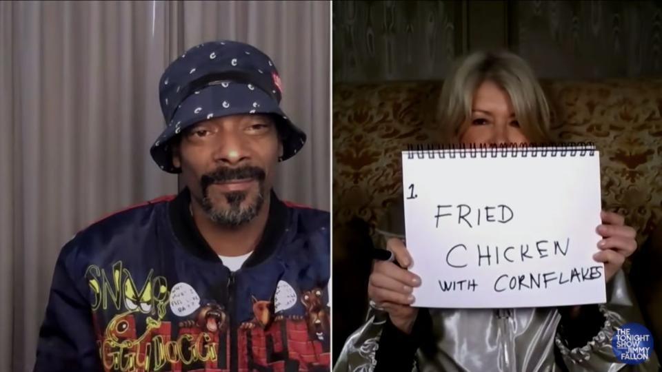 Martha Stewart Snoop Dogg