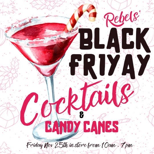 Rebel's Boutitue is hosting a Black Friyay event for its customers.