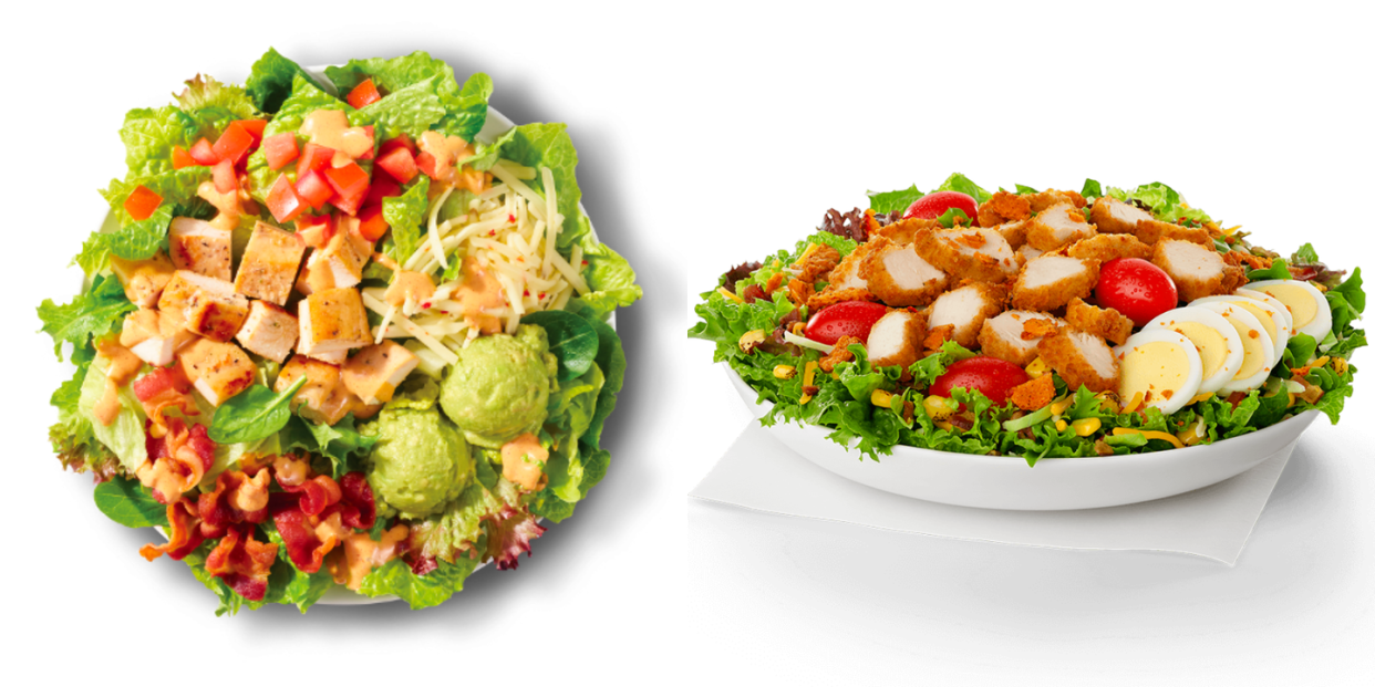 fast food salads