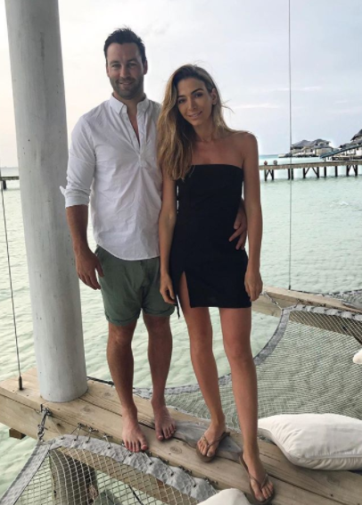 The fashion blogger and her ex-footballer hubby have been sharing relaxed snaps on social media. Photo: Instagram