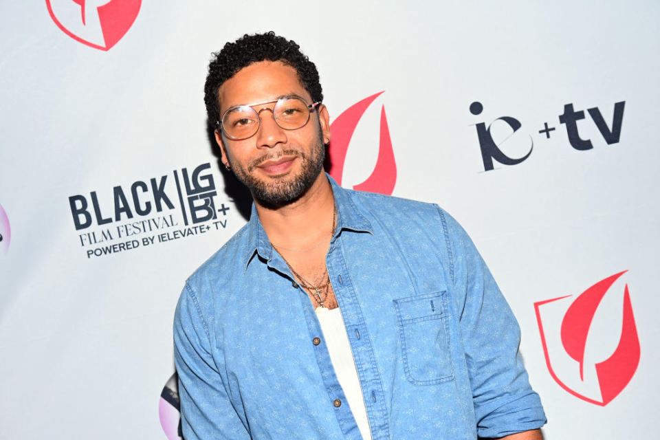 Closeup of Jussie Smollett