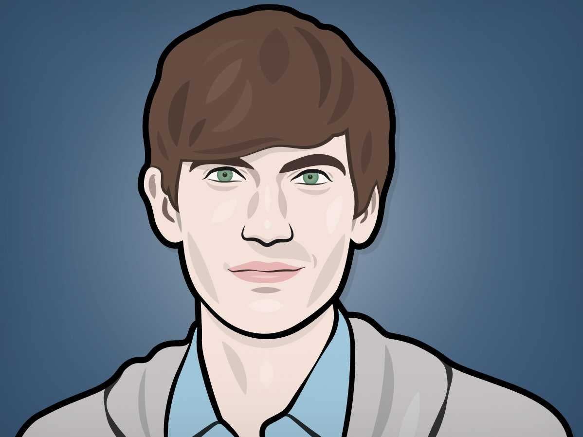 David Karp Tumblr Portrait Illustration