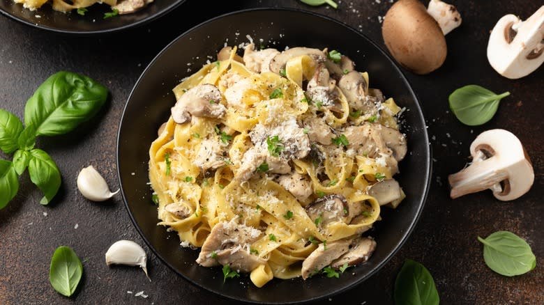 creamy pasta dish