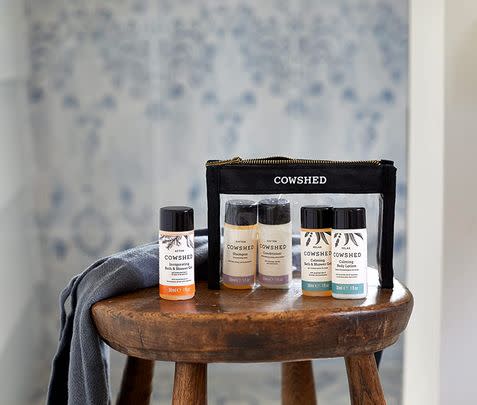 Give guests the proper hotel treatment with this set of Cowshed minis