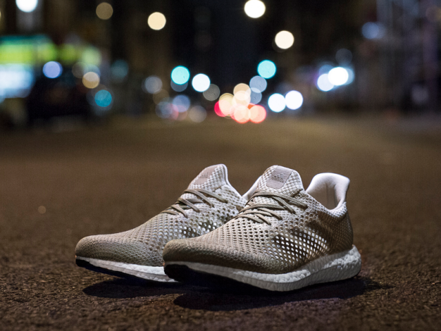 Adidas created a futuristic shoe made with super-strong, biodegradable