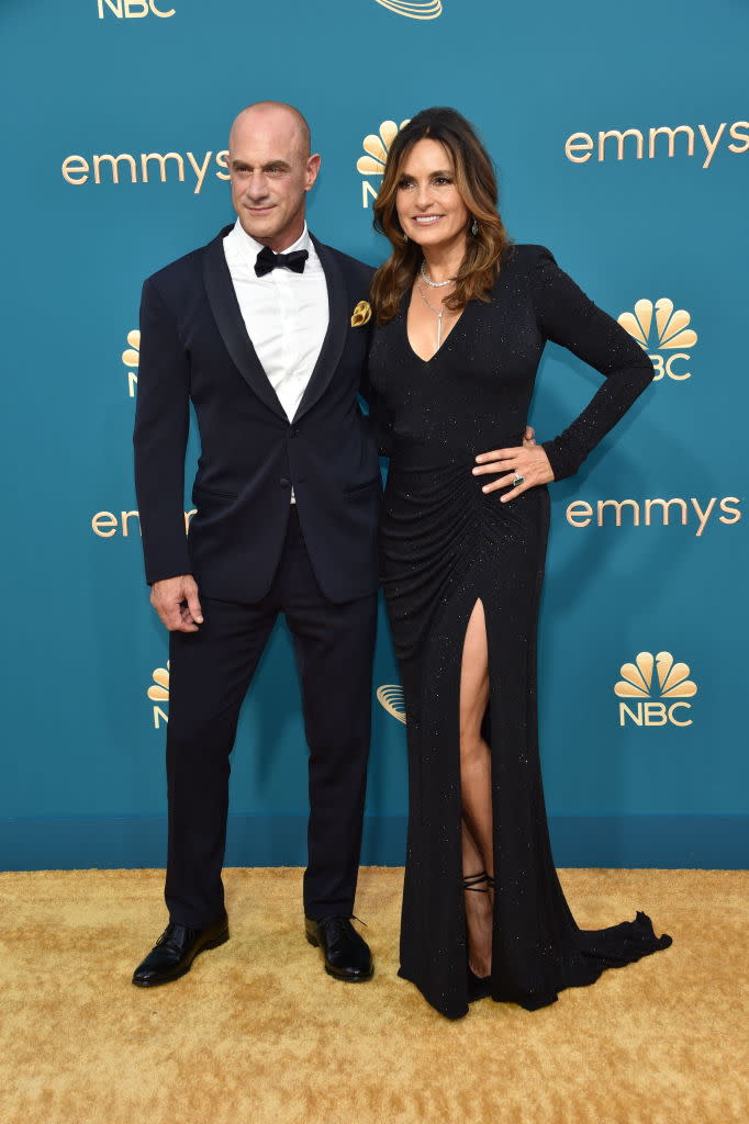 Christopher Meloni and Mariska Hargitay 