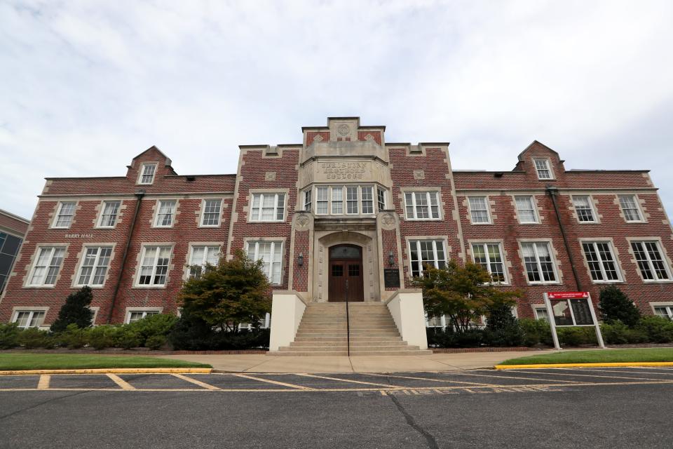 Barry Hall on Christian Brothers University's campus on Wednesday, Sept. 12, 2018.