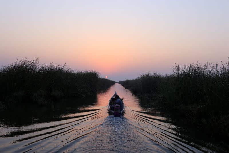 The Wider Image: "Our whole life depends on water" climate change, pollution and dams threaten Iraq's Marsh Arabs