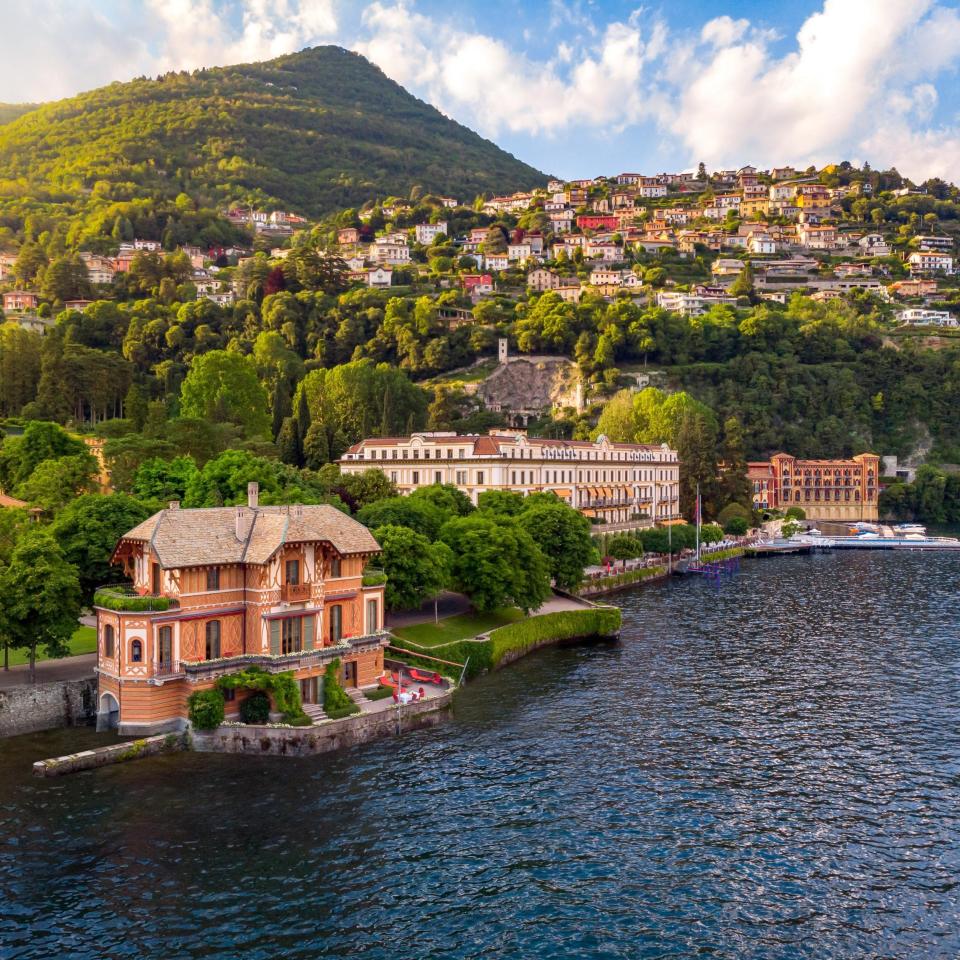 Villa Cima at Villa d'Este, where Lady Gaga stayed during filming