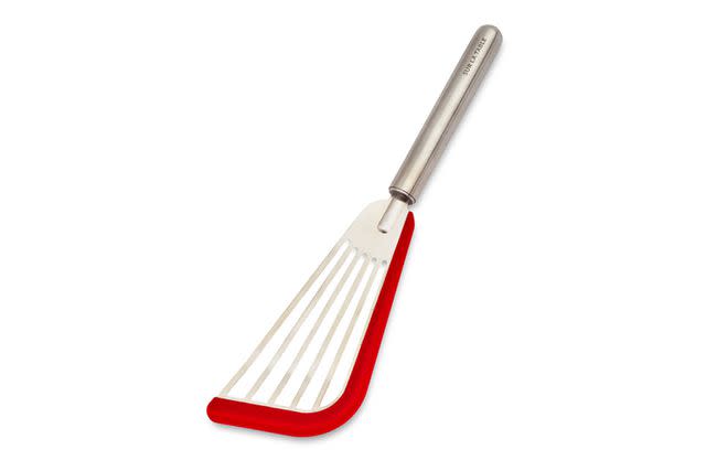 Metal Spatula For Cast Iron Skillet Stainless Steel Grill Spatula Slotted  Spatula Turner Fish Spatula With Wood Handle - AliExpress