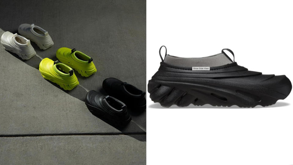 Crocs Echo Storm shoes pictured.