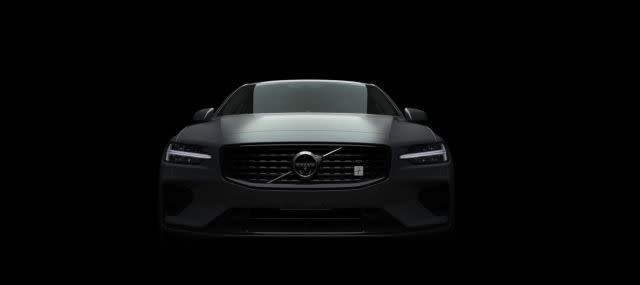 Teaser images of new-generation Volvo S60 sedan