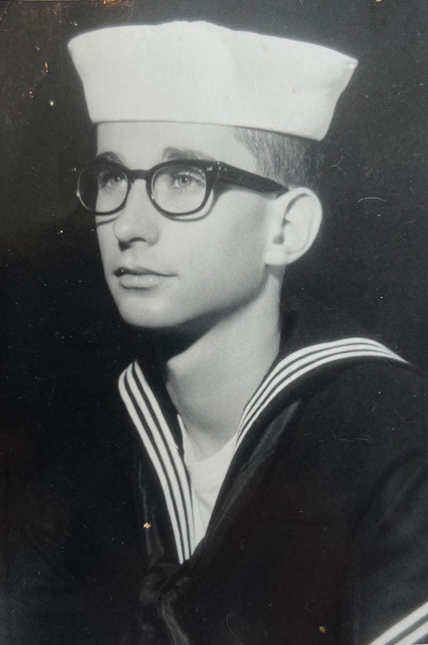 Facing an Army draft during the Vietnam War, Max Hauth became a sailor, imagining that after boot camp the Navy – always in need of barbers – would assign him that duty.