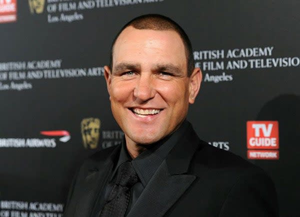 Actor Vinnie Jones explains he's trying to keep positive