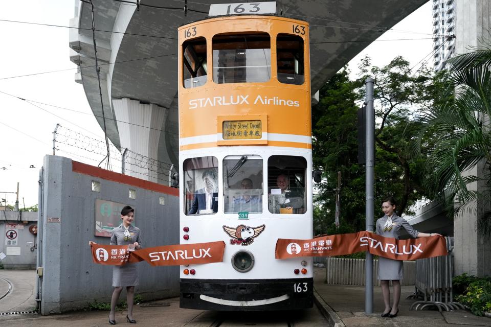 星宇航空SNOOPY主題航機 聯乘香港電車 7月20日坐電車如搭飛機 拍Reels更有機會得免費台北機票