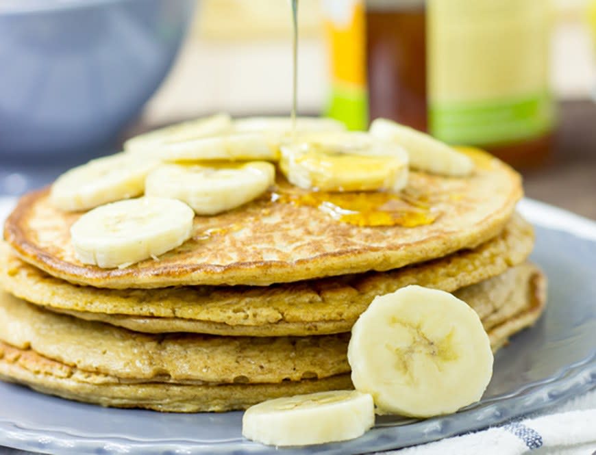 3-Ingredient Cottage Cheese Pancakes from Hurry the Food Up