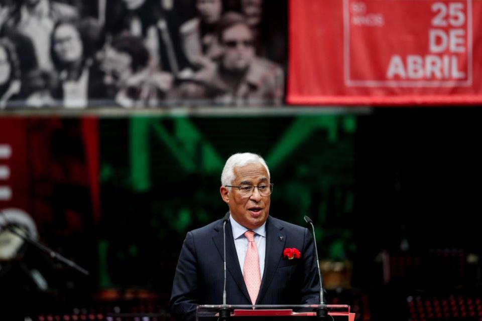 葡萄牙前總理科斯塔（António Costa）。   圖：擷取自葡萄牙政府網頁（資料照）